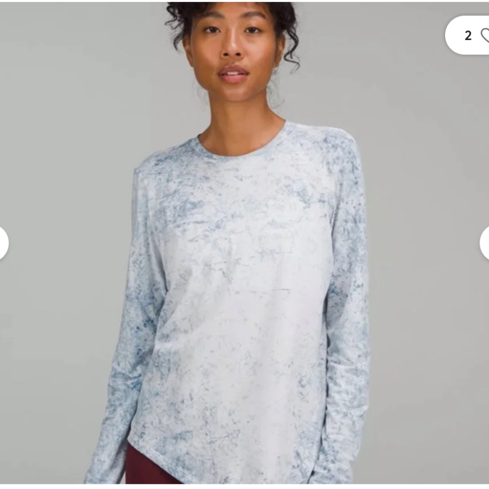 Lululemon Love Long Sleeve *Wash CIR1, size 6